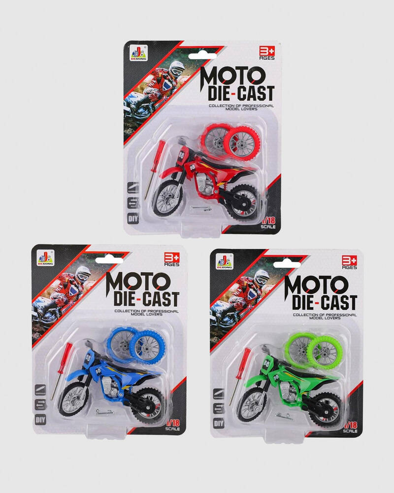 Miscellaneous Diecast DIY Motorbike for Unisex