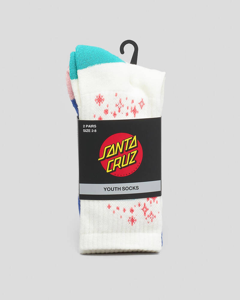 Santa Cruz Girls' Cosmic Other Dot Sock Pack for Womens