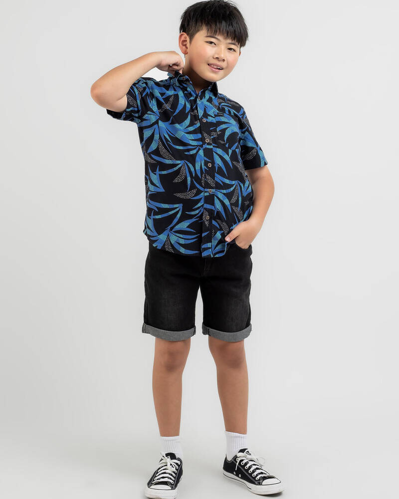 Rip Curl Boys' Angourie Short Sleeve Shirt for Mens