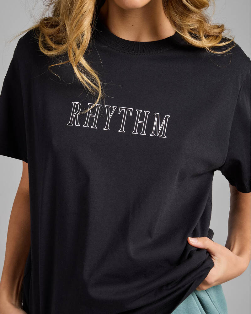 Rhythm Flagship Boyfriend T-Shirt for Womens