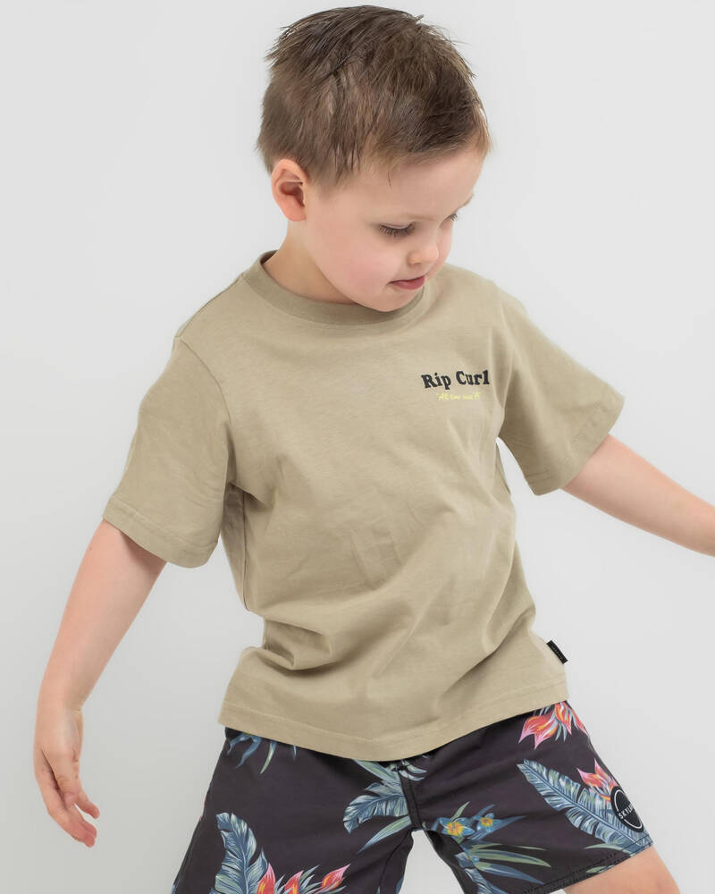Rip Curl Toddlers' Micro Waves Logo T-Shirt for Mens