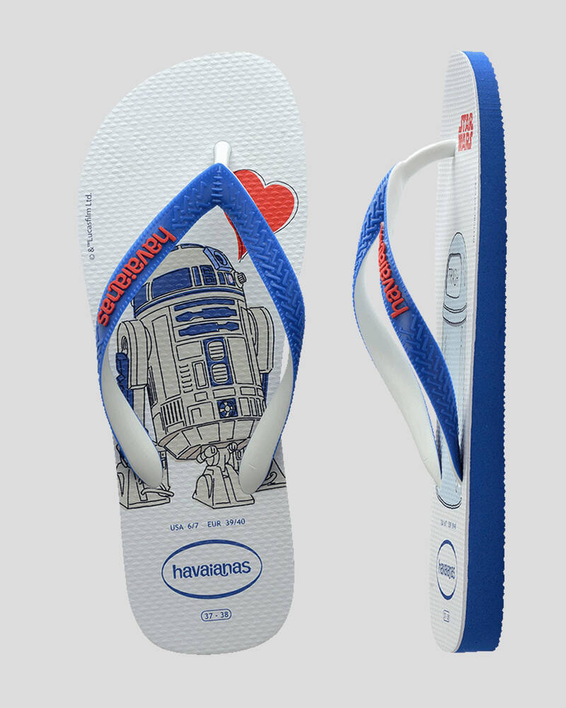 Havaianas Kids' Top Star Wars R2-D2 Thongs for Mens
