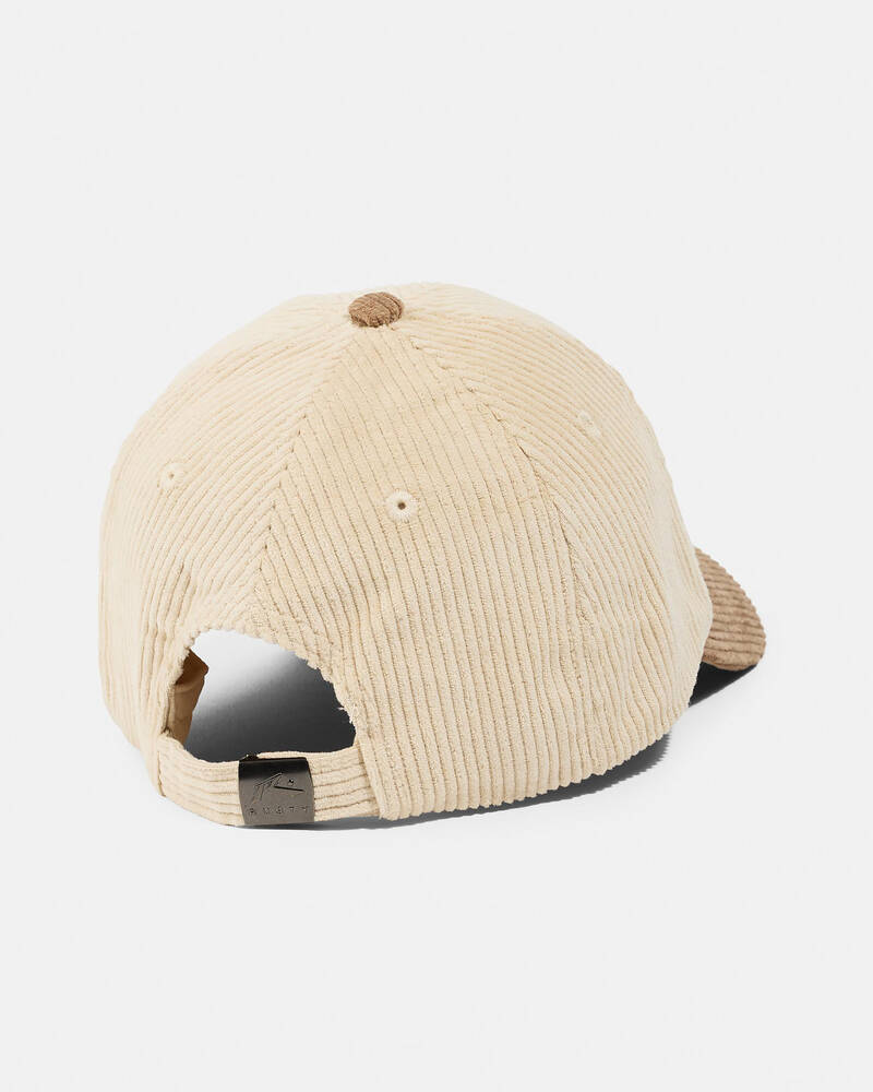 Rusty Orbit Cord Six Panel Cap for Mens