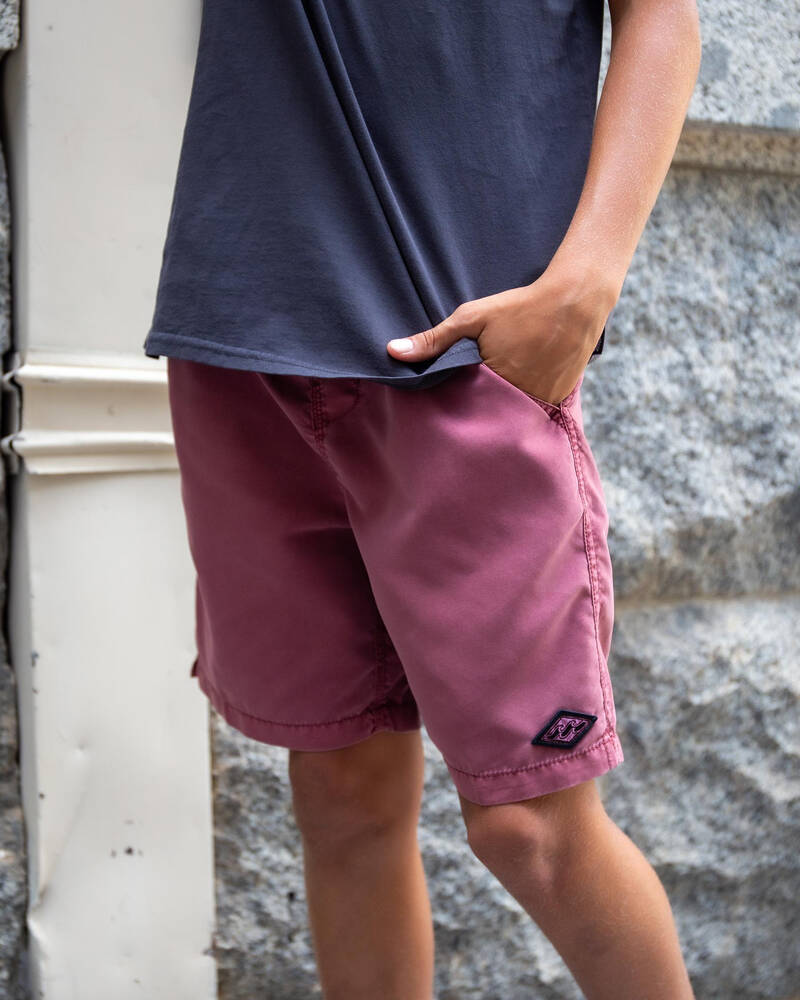 Billabong Boys' All Day Overdye Layback Beach Shorts for Mens