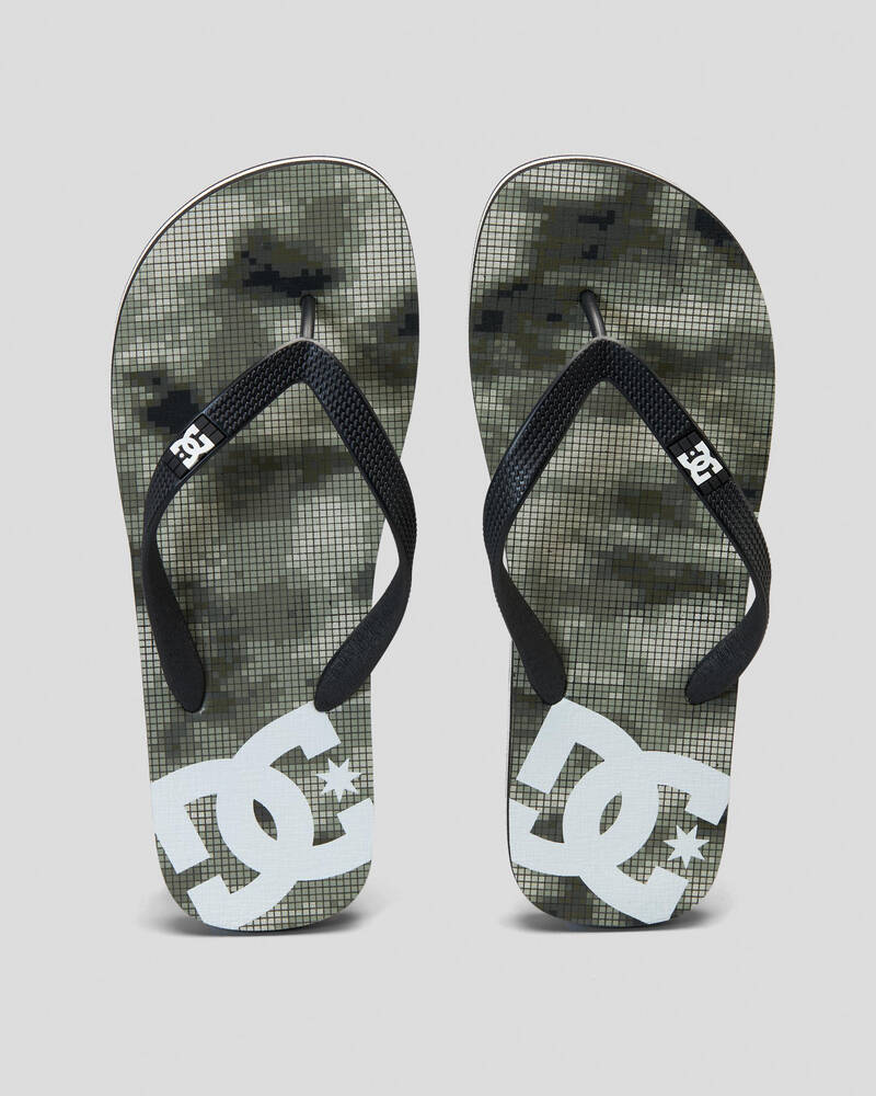 DC Shoes Spray Thongs for Mens