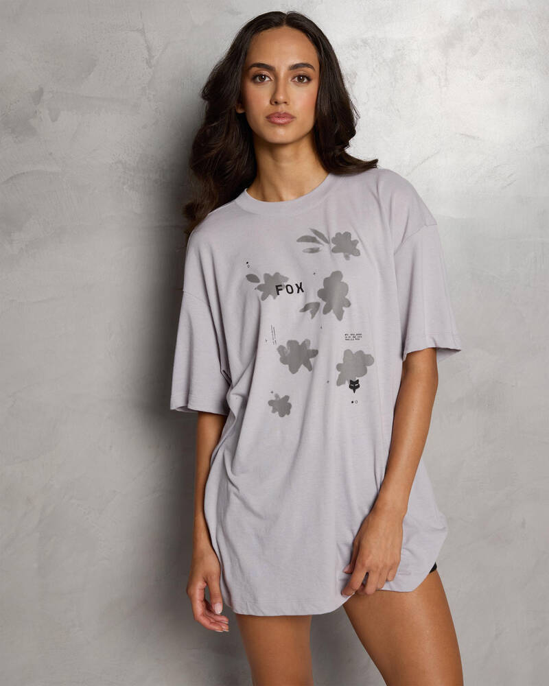 Fox Byrd Oversized Short Sleeve T-Shirt for Womens