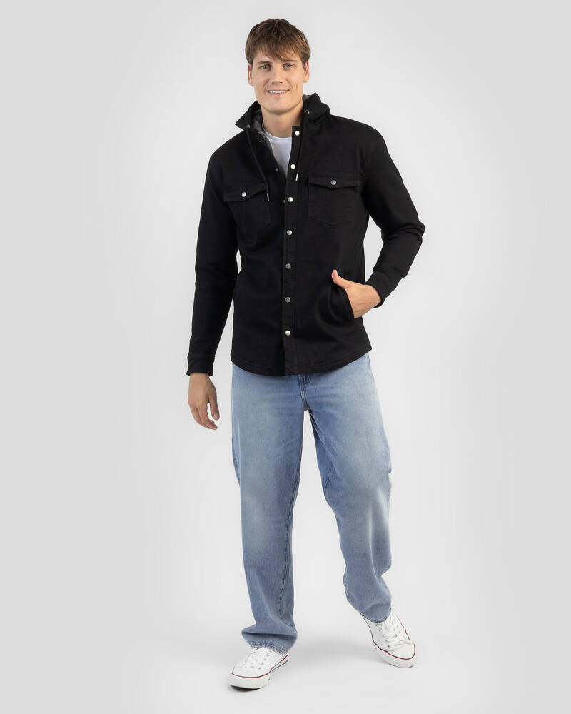 Skylark Luminary Long Sleeve Hooded Shirt for Mens