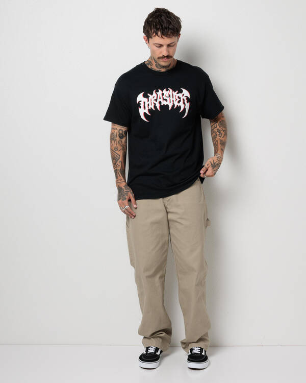 Thrasher Heavy Metal T-Shirt for Mens