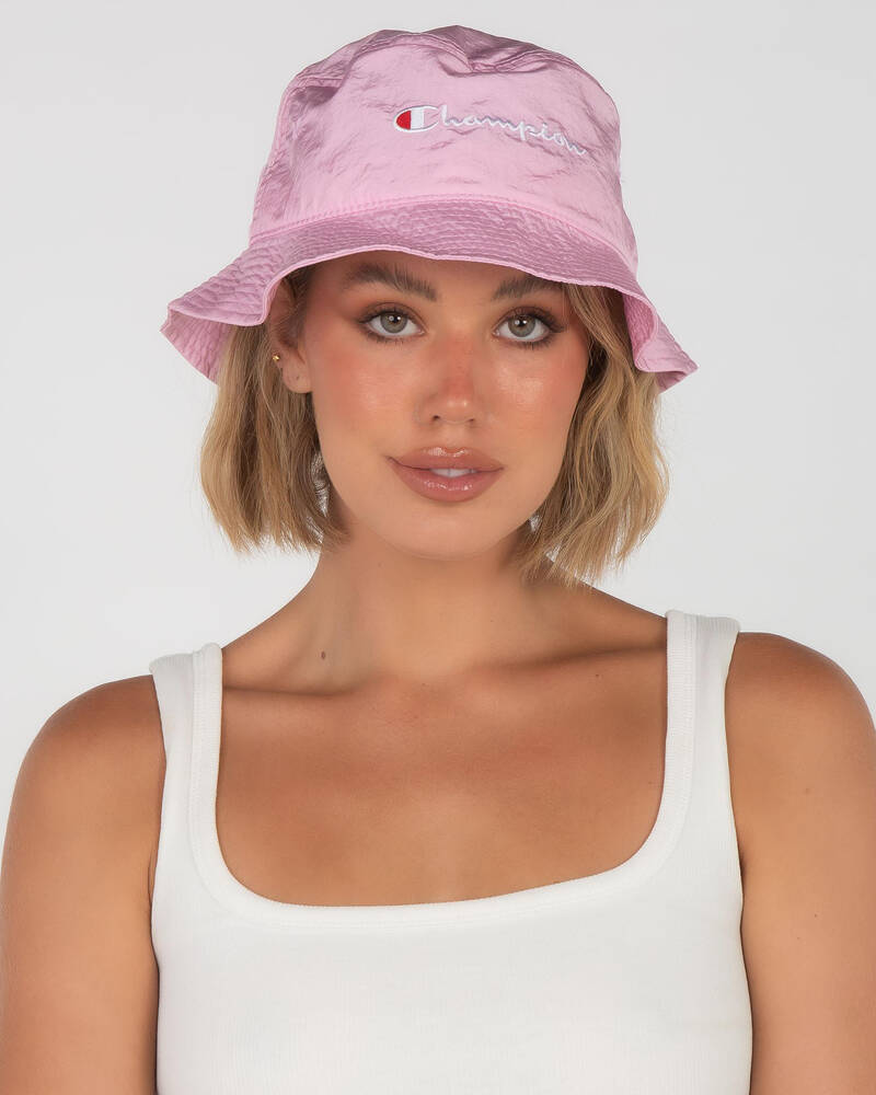 Champion Logo Bucket Hat for Womens
