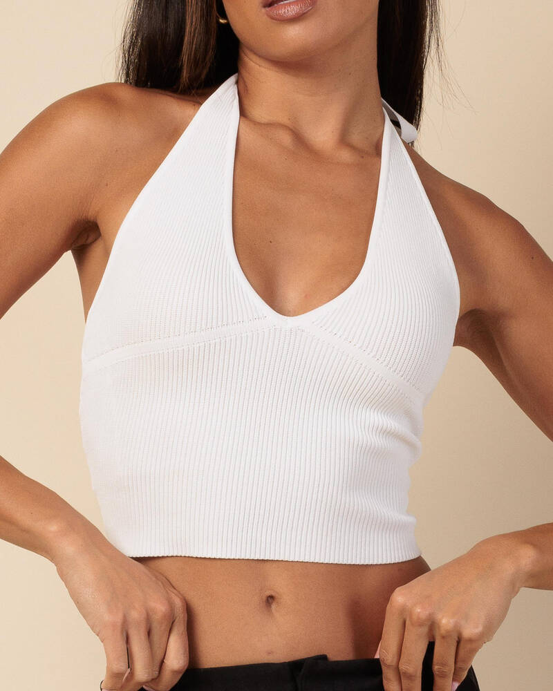 Mooloola Bianca Halter Top for Womens