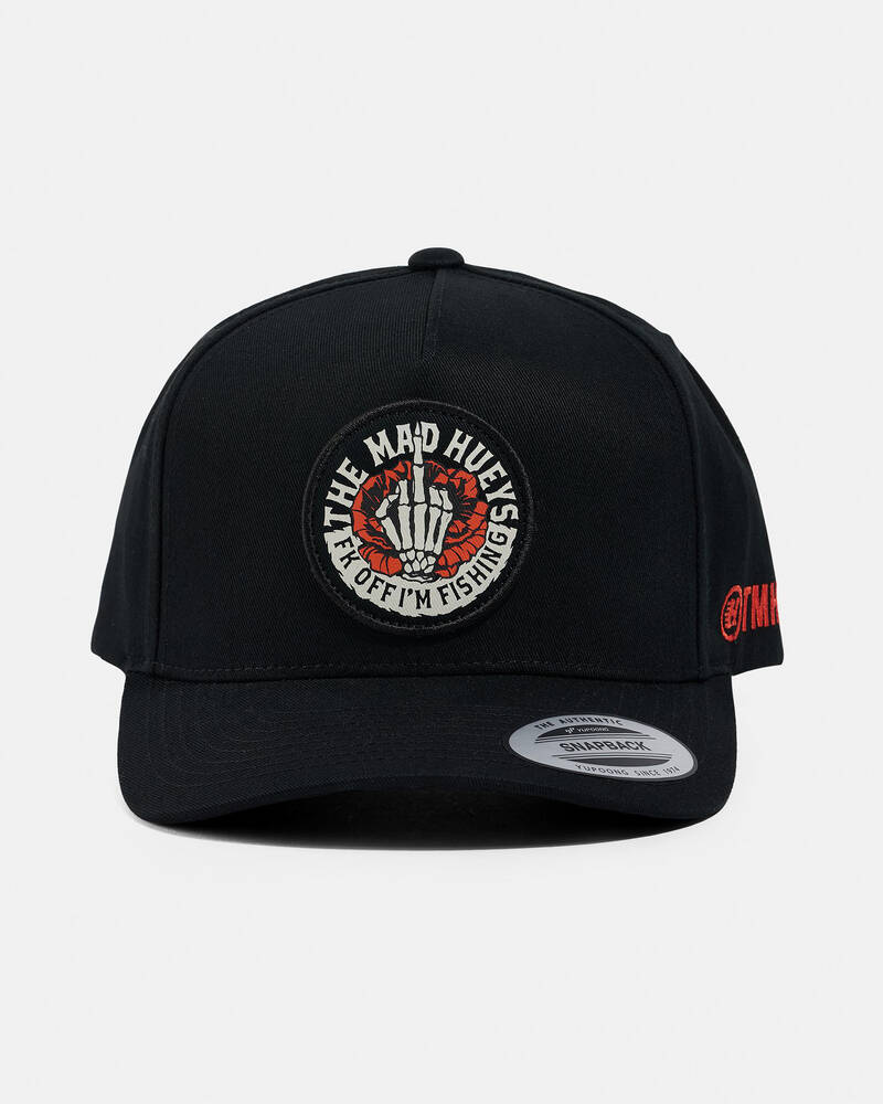 The Mad Hueys Shield FK Off Twill Snapback Cap for Mens