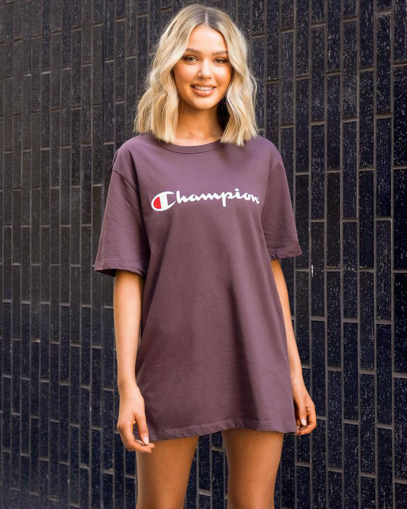 Champion Logo T-Shirt for Womens