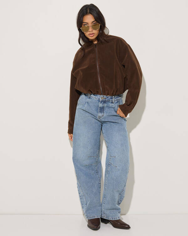 Ava And Ever Dallas Faux Suede Jacket for Womens