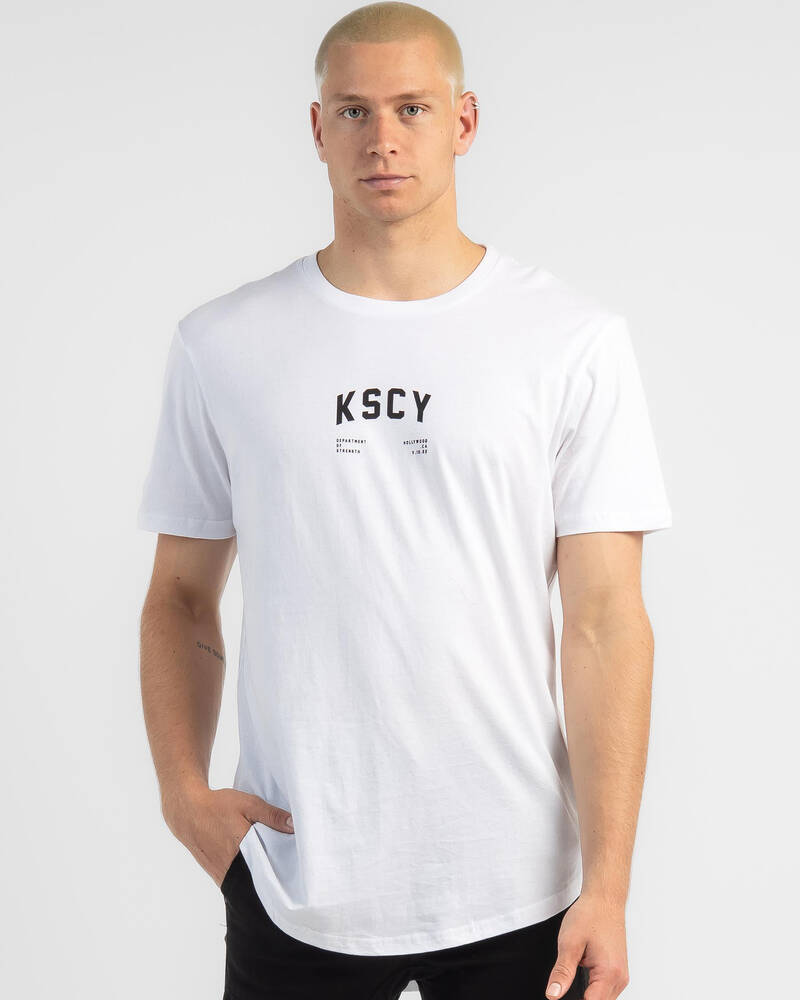 Kiss Chacey Deny Dual Curved T-Shirt for Mens