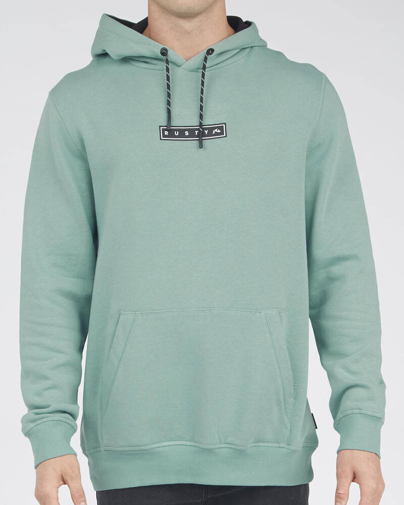 Rusty Eight Eight Hooded Fleece Sweatshirt for Mens