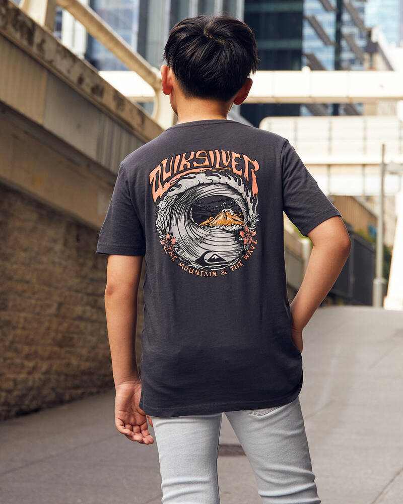 Quiksilver Boys' QS Circled T-Shirt for Mens