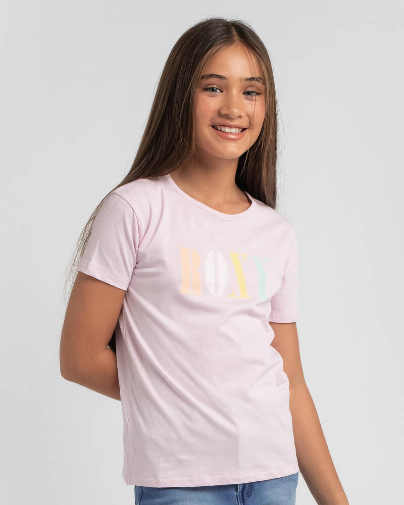 Roxy Girls' Day And Night Multico T-Shirt for Womens