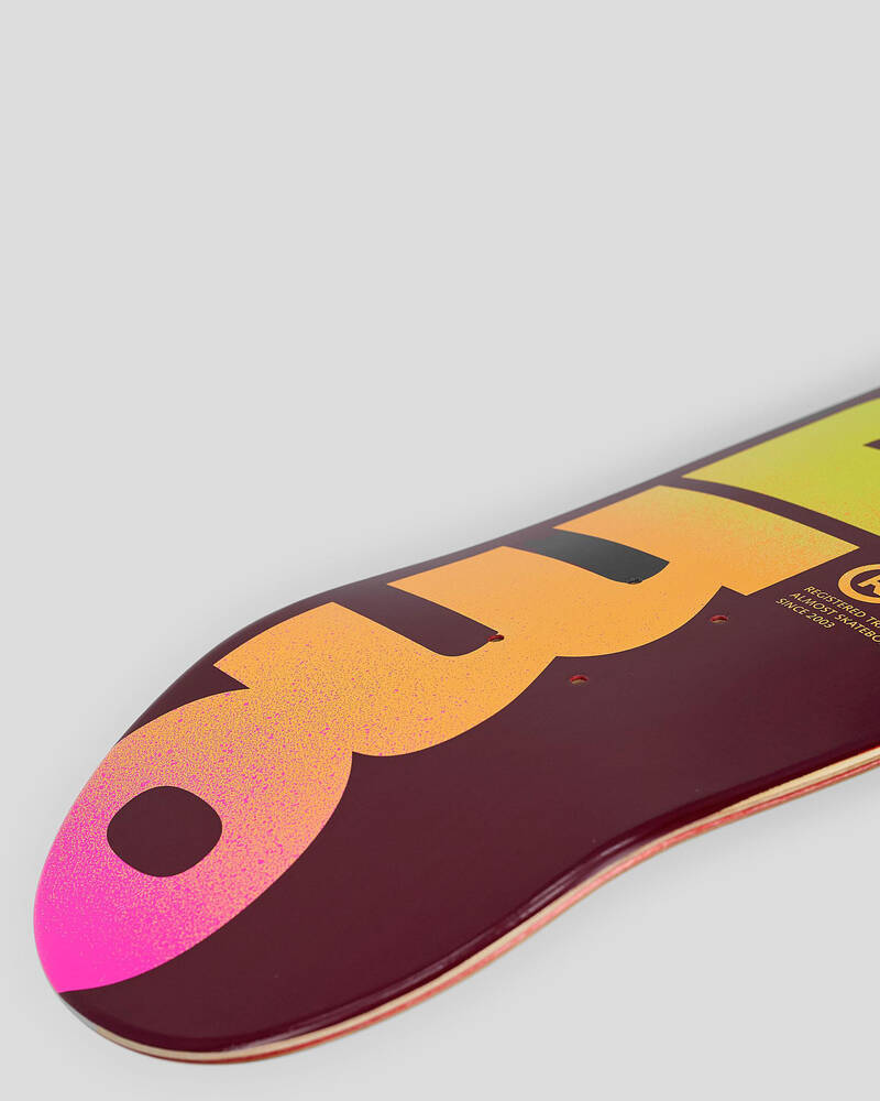 Almost Fall Off Logo 8.0" Skateboard Deck for Mens