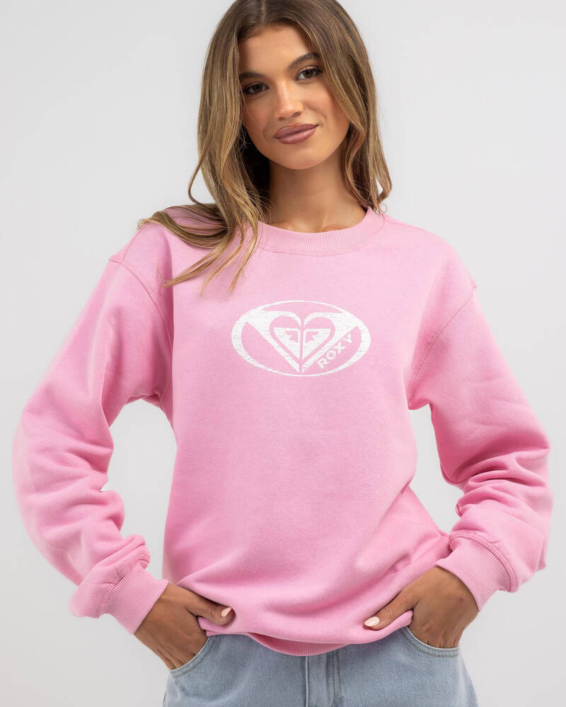 Roxy Surf Stoked Crewneck Sweatshirt for Womens