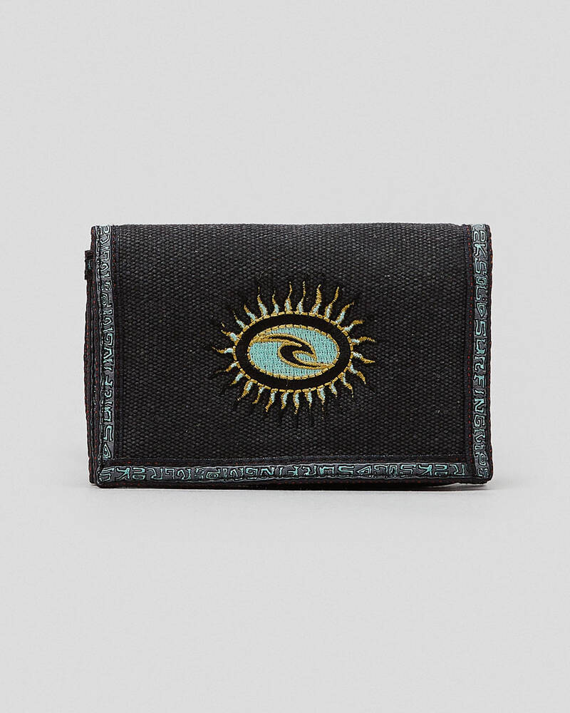 Rip Curl Solid Rock Surf Trifold Wallet for Mens