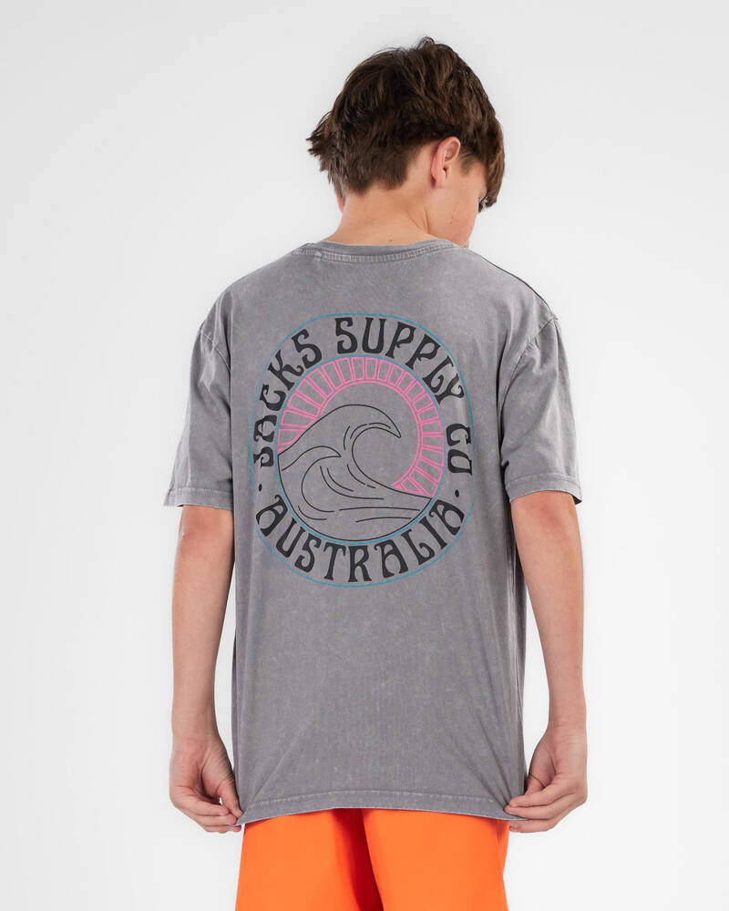 Jacks Boys' Retro Rays T-Shirt for Mens