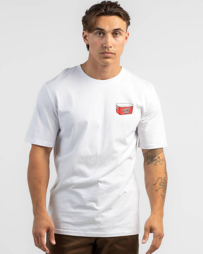 Santa Cruz Braun Camping Dot T-Shirt for Mens