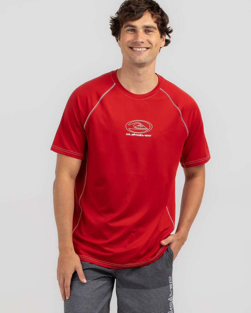 Quiksilver Saturn Surf Short Sleeve Surf Tee for Mens