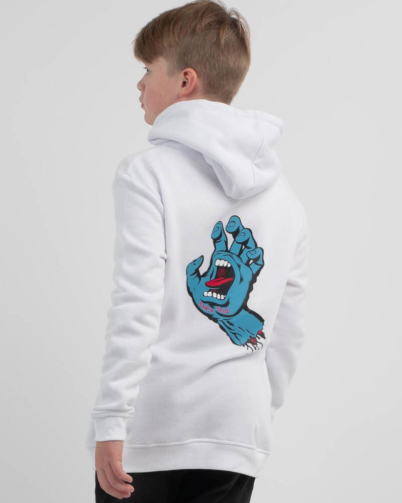 Santa Cruz Boys' Screaming Hand Hoodie for Mens