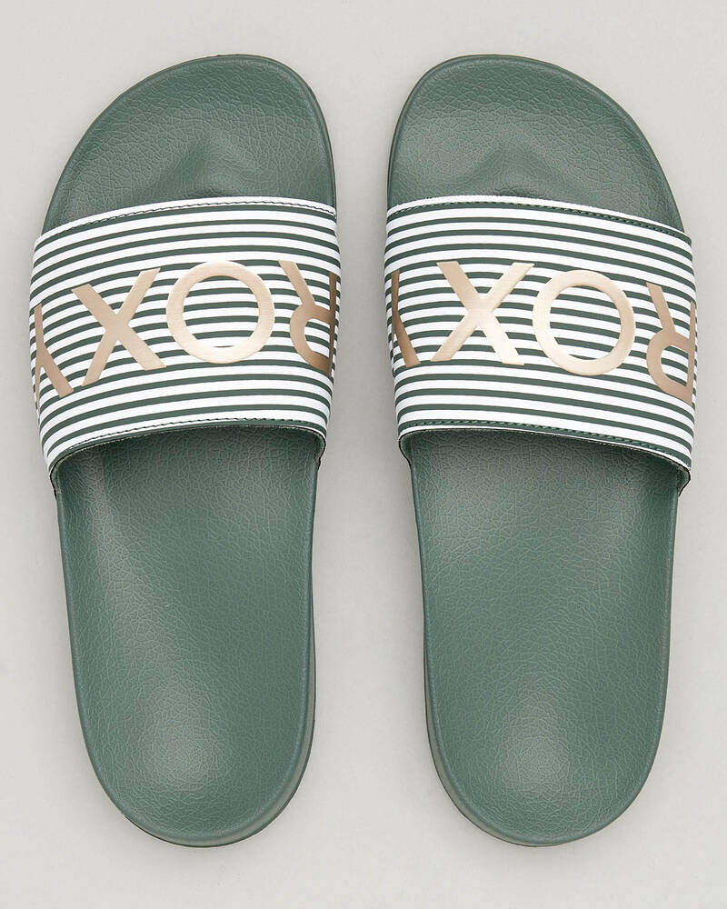 Roxy Womens Roxy Slippy Slide Sandals for Womens