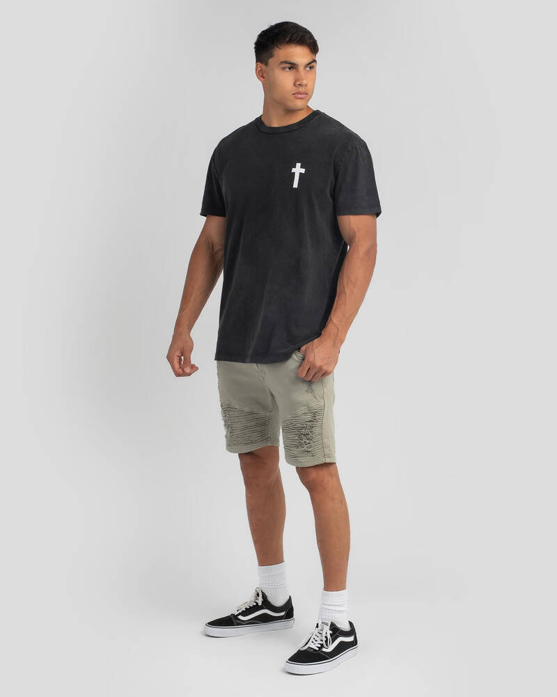 Kiss Chacey Through Hell Relaxed T-Shirt for Mens