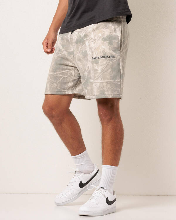 Tree Camo Fleece Shorts