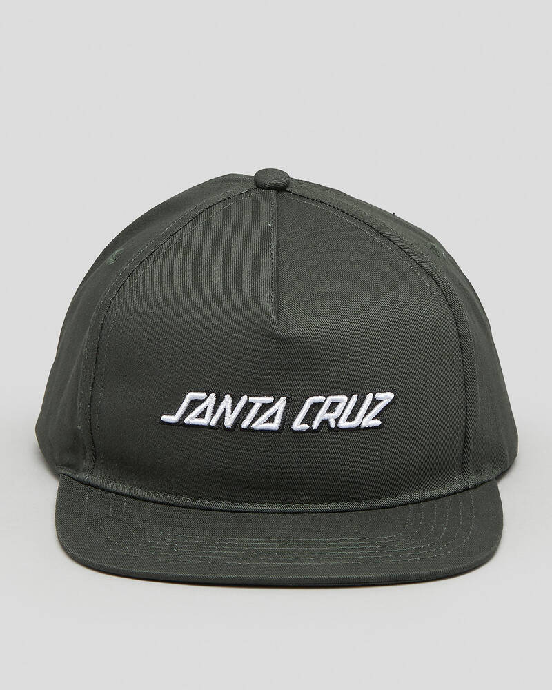 Santa Cruz Classic Strip Snapback Cap for Mens