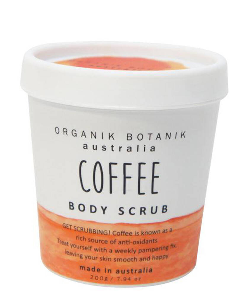 Organik Botanik Coffee Coarse Body Scrub for Womens