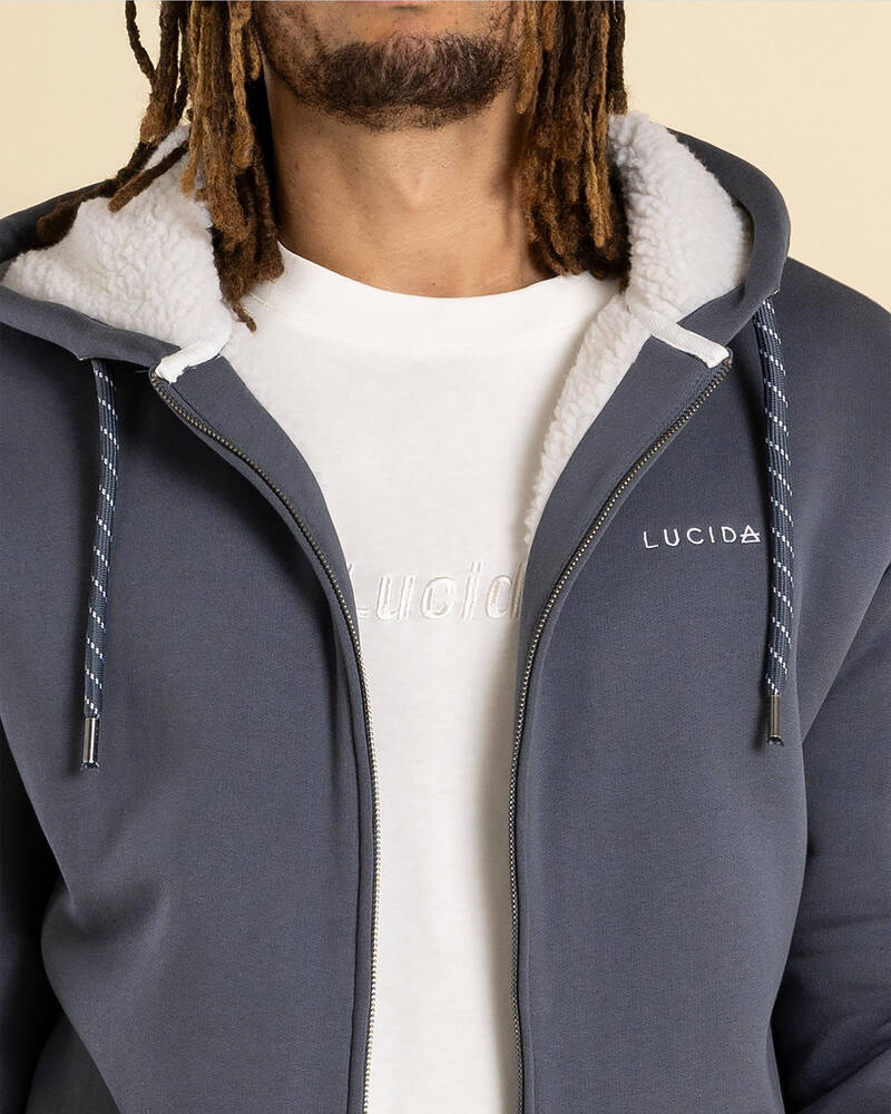Lucid Uniform Zip Through Hoodie for Mens