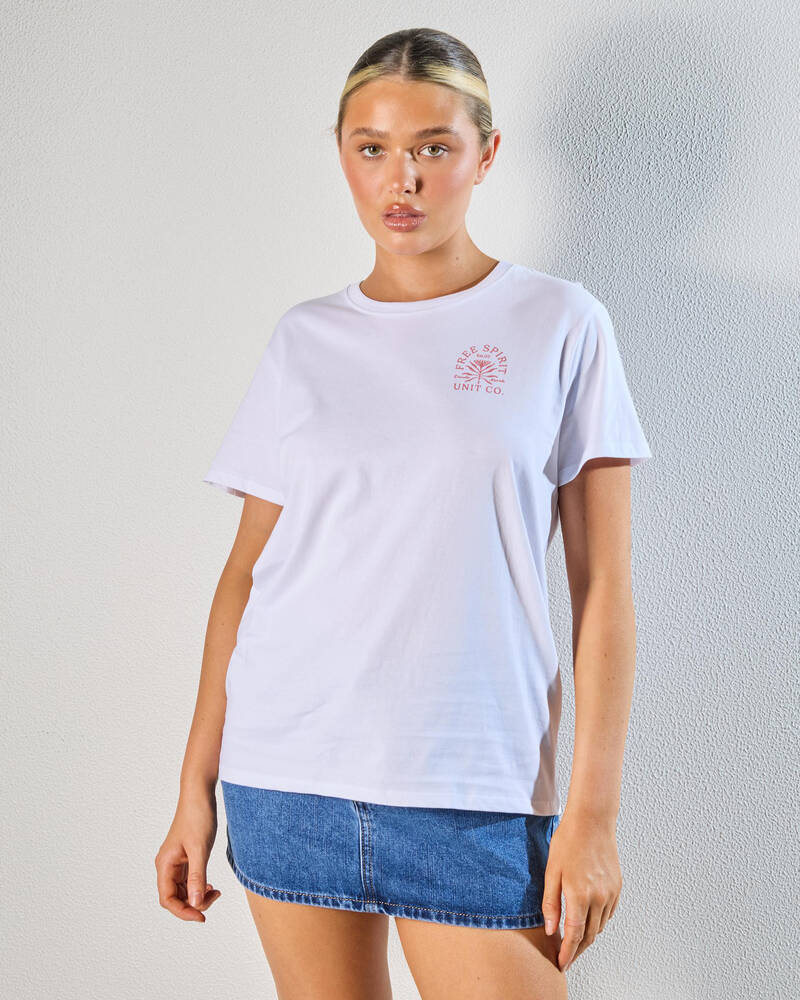 Unit Lotus Regular Fit T-Shirt for Womens