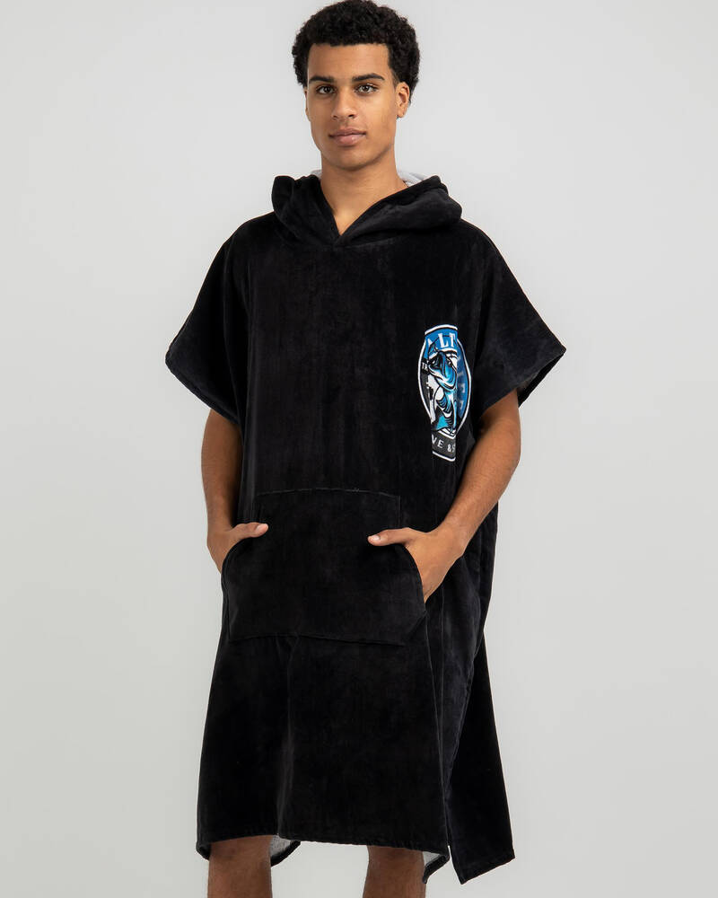 Salty Life Hooked Hooded Towel for Mens