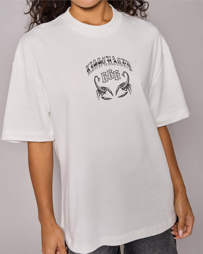 Kiss Chacey Sacrifice Street Oversized T-Shirt for Womens