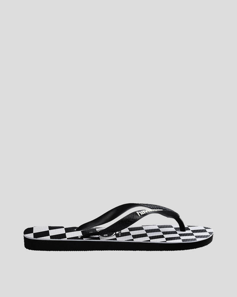 Havaianas Kids' Top Distorded Check Thongs for Mens