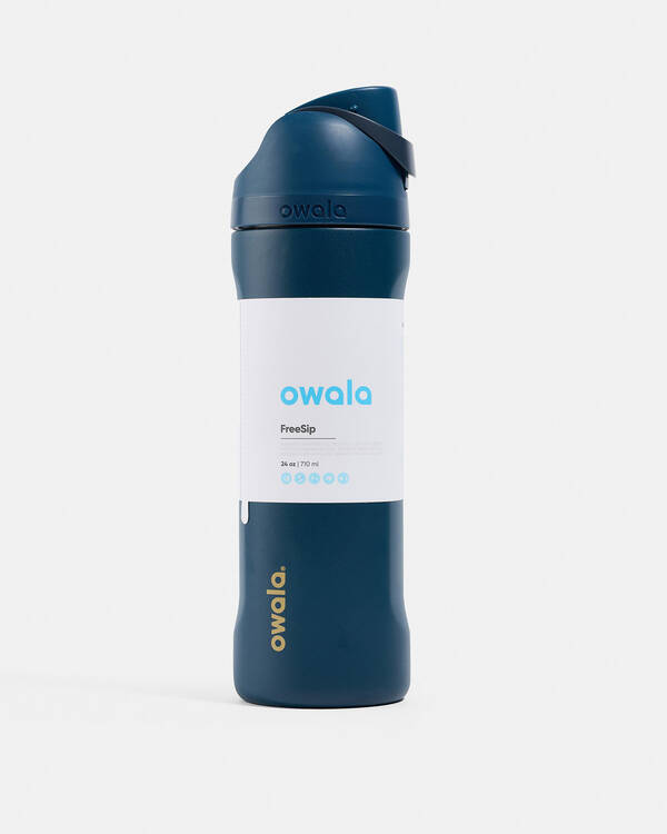 24oz FreeSip Stainless Steel Water Bottle