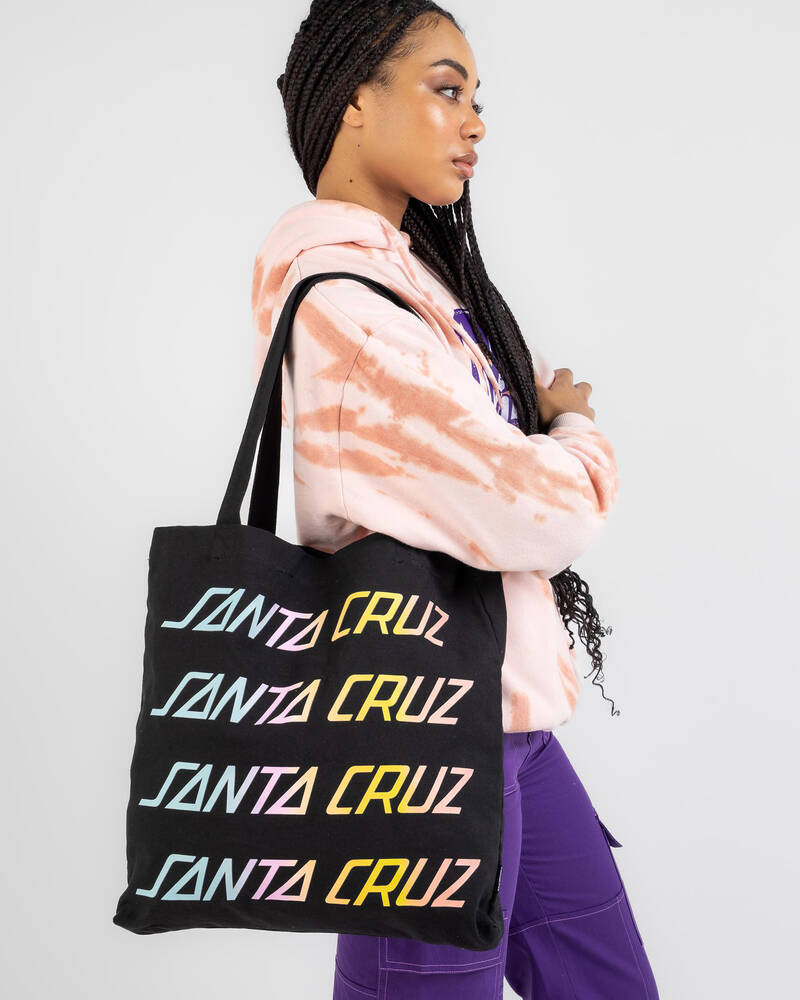 Santa Cruz Gradient Strip Tote Bag for Womens