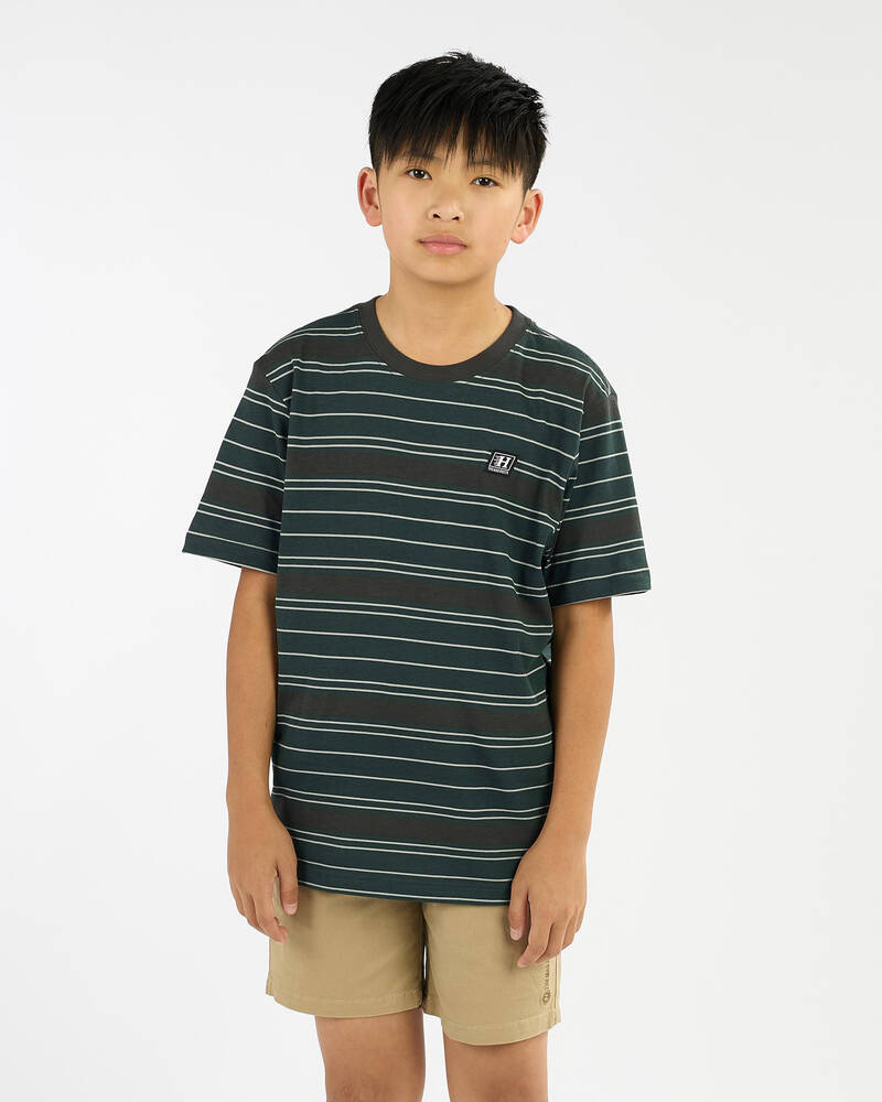The Mad Hueys Boys' Parallel Stripe Hueys T-Shirt for Mens