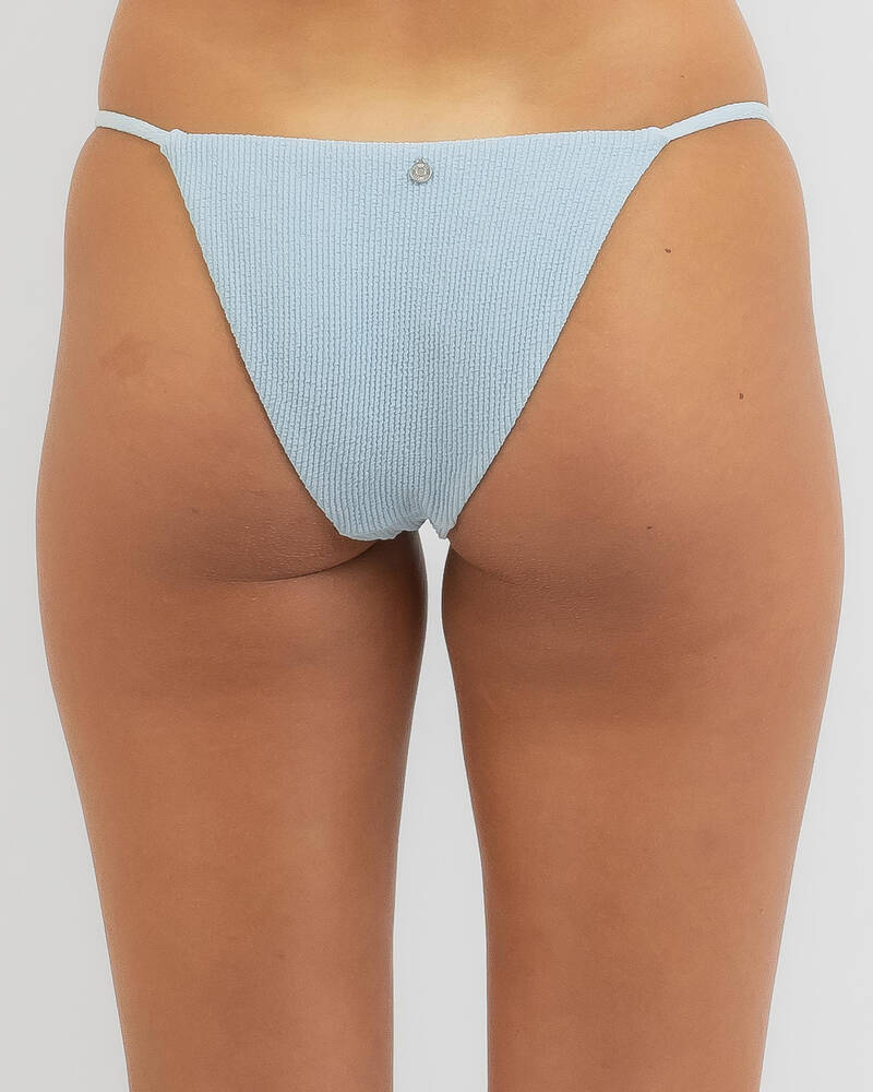 Rhythm Isla Rib String Bikini Bottom for Womens