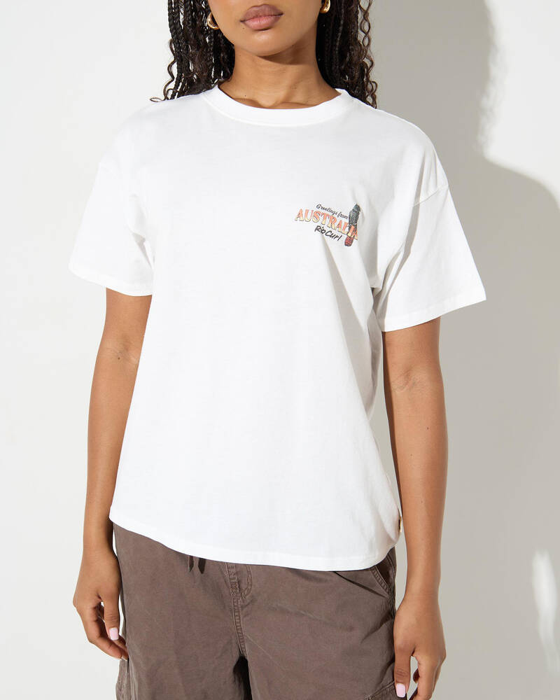 Rip Curl Greetings From Aus T-Shirt for Womens