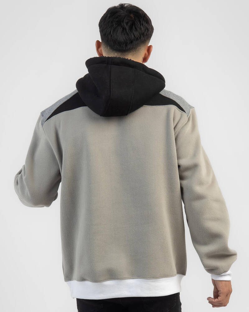 Shop Jetpilot Matrix 2.0 Hoodie In Putty/white - Fast Shipping & Easy ...