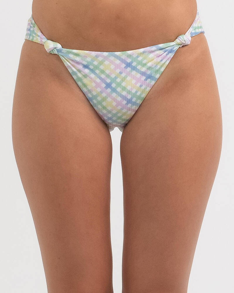 Kaiami Lucille Knot Classic Bikini Bottom for Womens