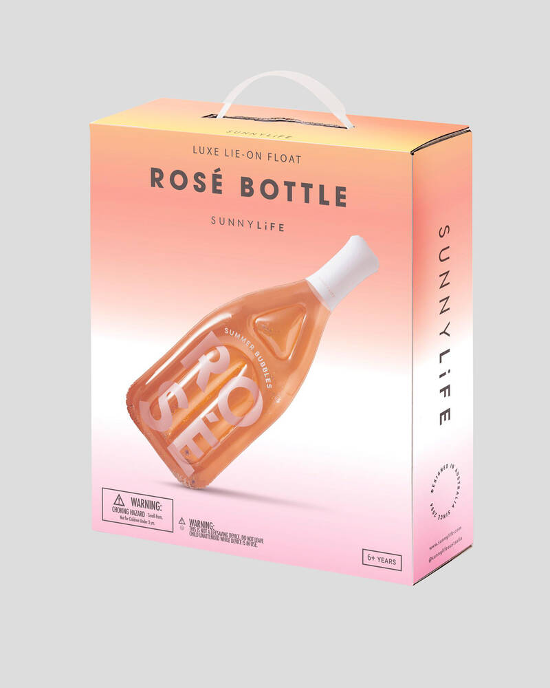 Sunnylife Rose Bottle Luxe Lie On Float for Unisex