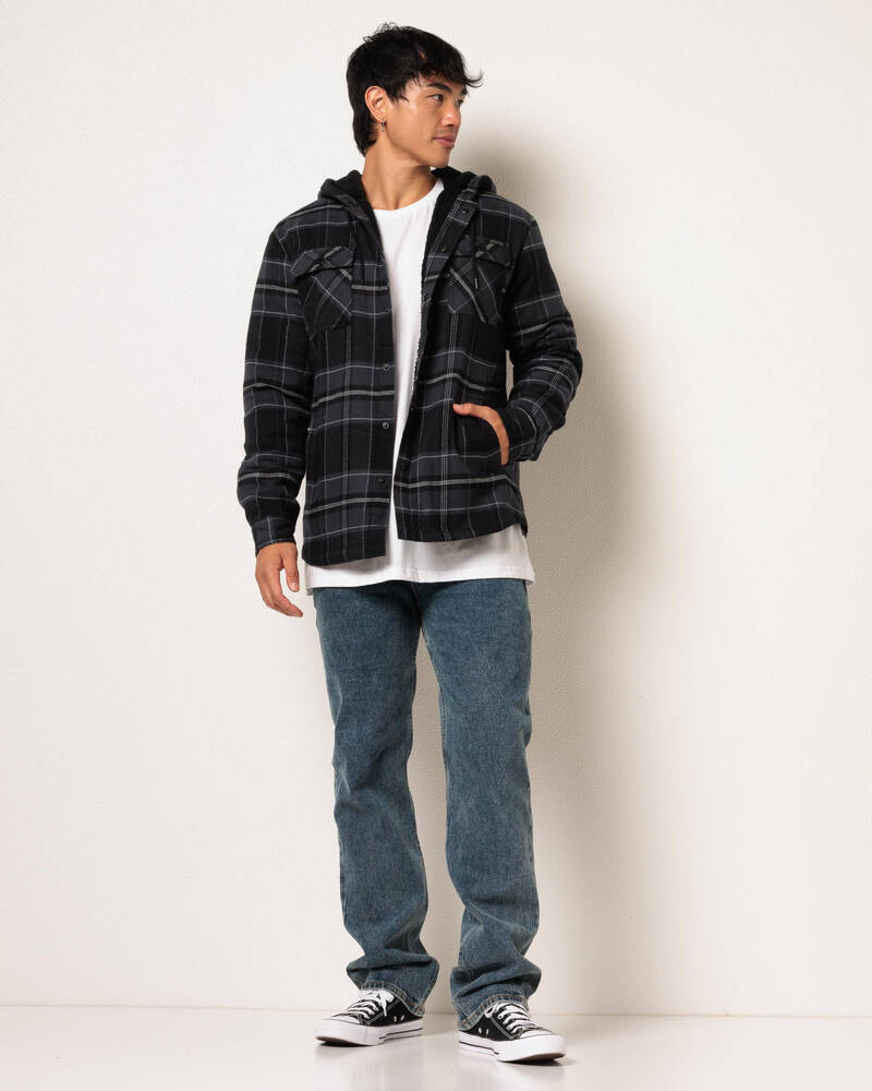 Dexter Ashen Long Sleeve Flannel Shirt for Mens