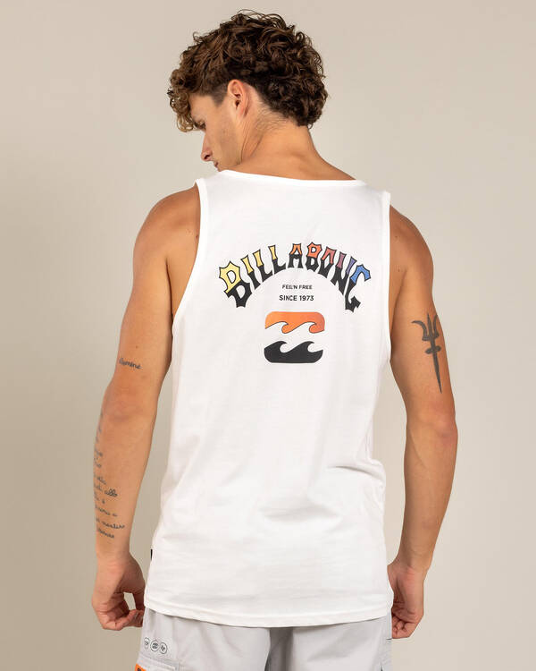 Billabong Arch Fade Singlet for Mens