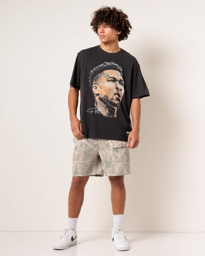 Mitchell & Ness Giannis Antetokounmpo Big Head T-Shirt for Mens