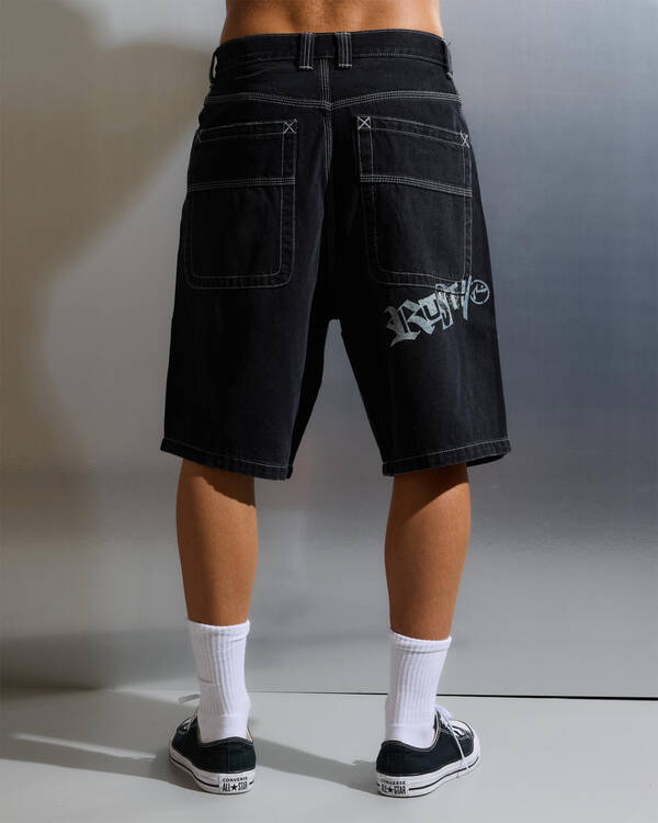 Rusty Redemption 2.0 Denim Shorts for Mens